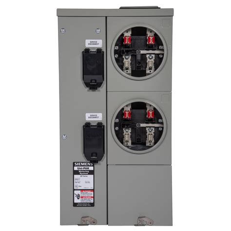 dual electric meter box